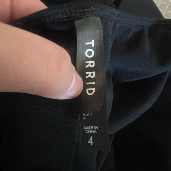 Torrid Wireless Mesh High Neck One Piece Swimsuit Black - Picture 7 of 8